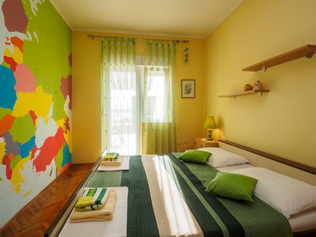Relaxing Seaview Apartment Barac On Separated Floor Crikvenica Bagian luar foto